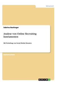 Analyse von Online Recruiting Instrumenten