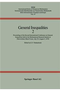 General Inequalities 2