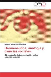 Hermenéutica, analogía y ciencias sociales