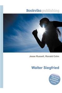 Walter Siegfried