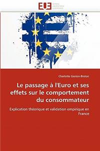 Le Passage À l''euro Et Ses Effets Sur Le Comportement Du Consommateur