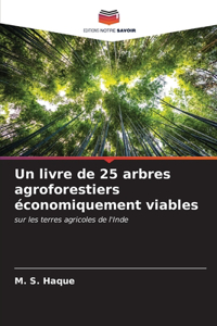 livre de 25 arbres agroforestiers économiquement viables