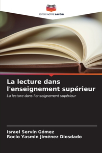 lecture dans l'enseignement supérieur