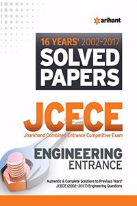 16 Year's Solved Papers JCECE Engineering Entrance