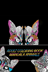 Adult Coloring Book Mandala Animals