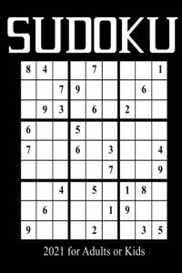 Sudoku 2021 for Adults or Kids