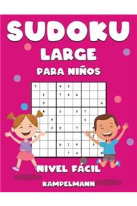 Sudoku Large Para Niños Nivel Fácil