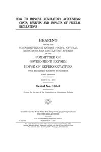 How to improve regulatory accounting