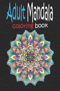Adult Mandala coloring book