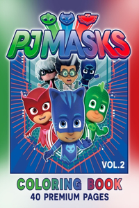 PJ Masks Coloring Book Vol2