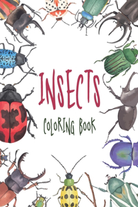 Insects Coloring Book