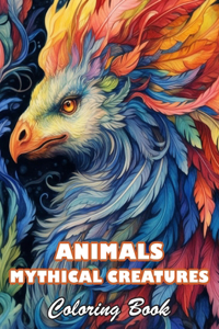 Animals Mythical Creatures Coloring Book