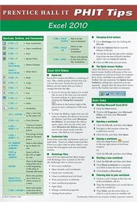 Prentice Hall IT PHIT Tips: Excel 2010