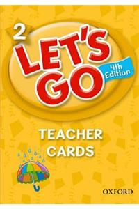 Let's Go 2 Teacher Cards