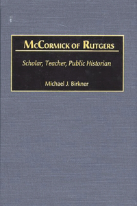 McCormick of Rutgers