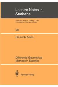 Differential-Geometrical Methods in Statistics