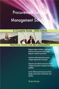 Procurement Savings Management Solutions A Complete Guide - 2020 Edition