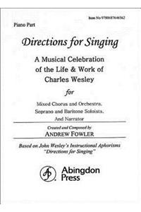 Directions for Singing