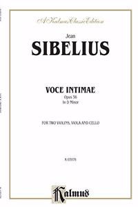 SIBELIUS VOCES INTIMAE OP 56 4