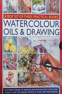 Water Colour Oil & Drawing Box Set
