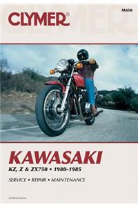 Kawasaki KZ, Z and ZX750 Motorcycle (1980-1985) Service Repair Manual