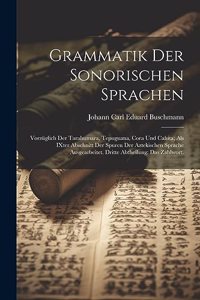 Grammatik der sonorischen Sprachen