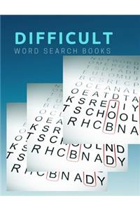 Difficult Word Search Books