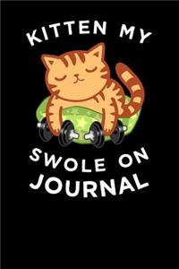 Kitten My Swole On Journal