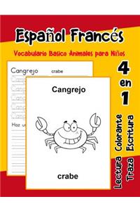Español Francés Vocabulario Basico Animales para Niños