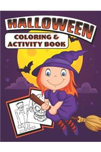 Halloween Coloring & Activity Book