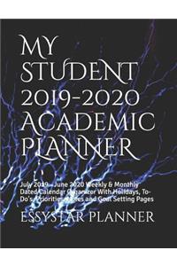 MY STUDENT 2019-2020 Academic PLANNER