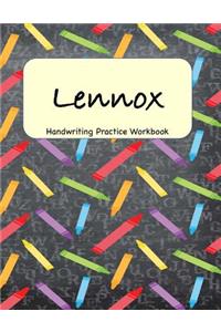 Lennox - Handwriting Practice Workbook