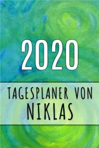 2020 Tagesplaner von Niklas