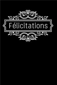 Carnet De Notes De Félicitations