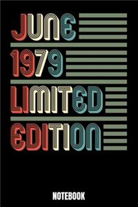 June 1979 Limited Edition Notebook