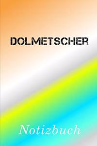 Dolmetscher Notizbuch