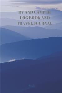 RV and Camper Log Book and Travel Journal