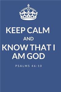 Keep Calm Notebook