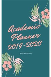 Academic Planner 2019-2020 weekly monthly 5 x 8
