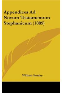 Appendices Ad Novum Testamentum Stephanicum (1889)