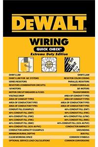DeWalt Wiring Quick Check: Extreme Duty Edition