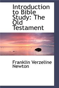 Introduction to Bible Study