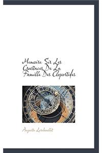 Memoire Sir Les Crustaces de La Famille Des Cloportides