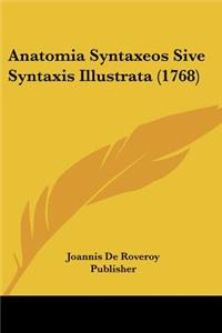 Anatomia Syntaxeos Sive Syntaxis Illustrata (1768)