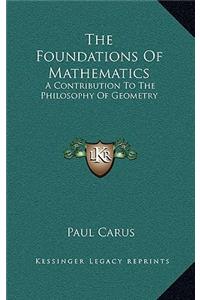 The Foundations of Mathematics