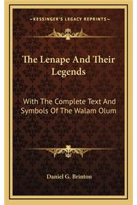 Lenape And Their Legends