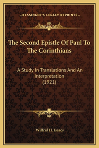 The Second Epistle Of Paul To The Corinthians