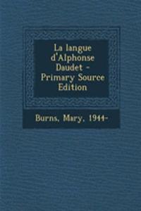 La langue d'Alphonse Daudet