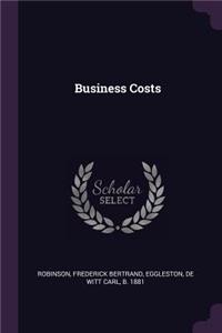 Business Costs