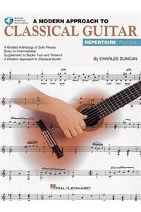Modern Approach to Classical Guitar Repertoire, Part One